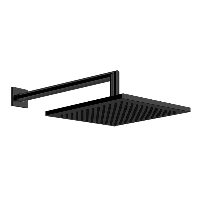 Верхний душ, подвесной, поворотная, с защитой от известкового налёта, Gessi Emporio shower, black xl арт. 47286#299