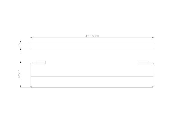 Полотенцедержатель двойной, Wonzon & Woghand Lotte, WW-8311A-BG цвет: золото