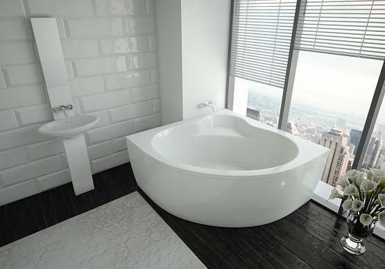 Акриловая ванна 145x145 (без гидромассажа) Aquatek Ума арт. UMA145-0000001