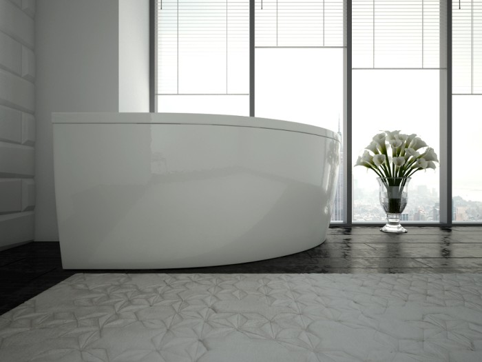 Акриловая ванна 145x145 (без гидромассажа) Aquatek Ума арт. UMA145-0000001