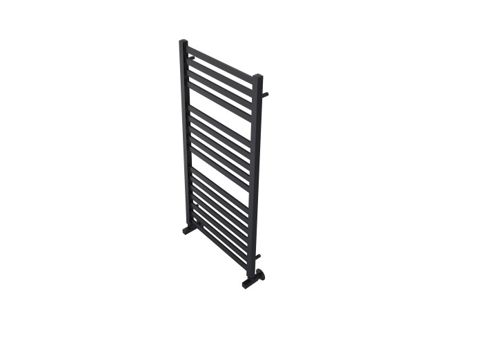 Полотенцесушитель водяной 500х1100 Aquatek Лира, черный муар арт. AQ KP1610BL