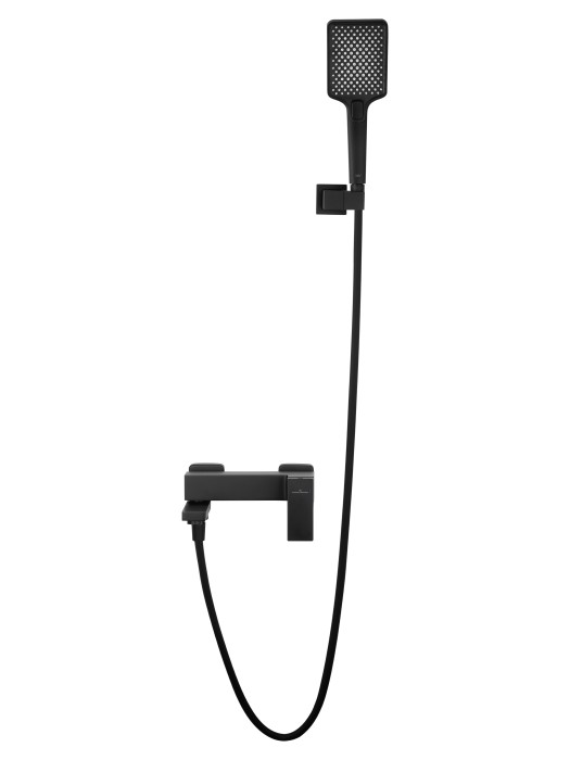 Смеситель для ванны с душем, Wonzon & Woghand Cube, WW-88639016-MB цвет: черный