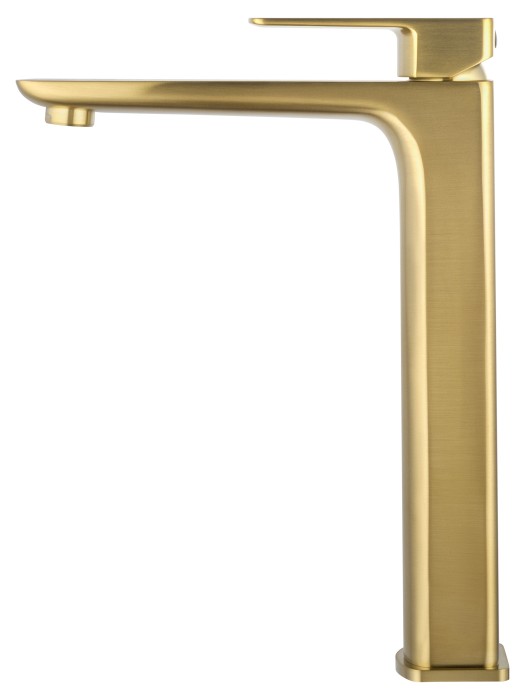 Смеситель для раковины высокий, Wonzon & Woghand Edge, WW-88239003-BG цвет: золото