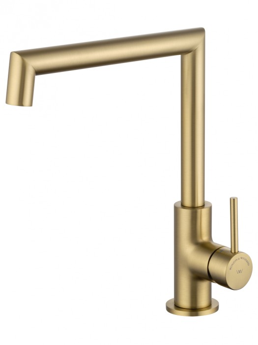 Смеситель для кухни, Wonzon &amp; Woghand, WW-L1005-BG цвет: золото