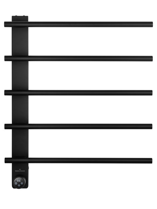 Полотенцесушитель электрический, Wonzon & Woghand Nurnberg, WW-AL345-MB цвет: черный