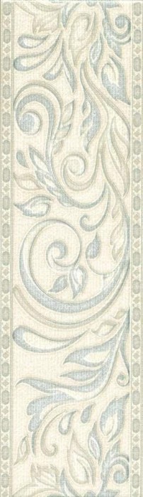 Бордюр голубой версаль 7.7x27 GLOBAL TILE Adele арт. B24AW0748M