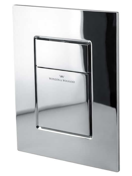 Кнопка смыва для инсталляции пневматическая, Wonzon & Woghand, WW-IB256-CR цвет: хром