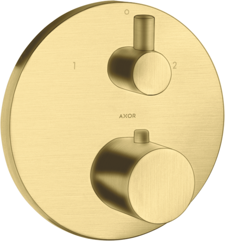 Термостат для душа Uno Axor, шлифованная медь арт. 38720950