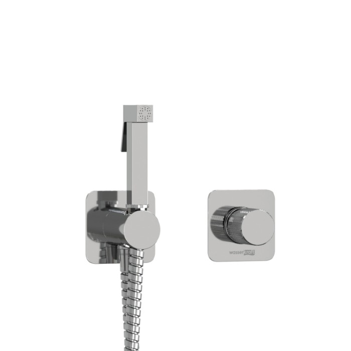 Встраиваемый комплект для биде со шлангом Mosel 4600 WasserKRAFT арт. A4651.271.057.136