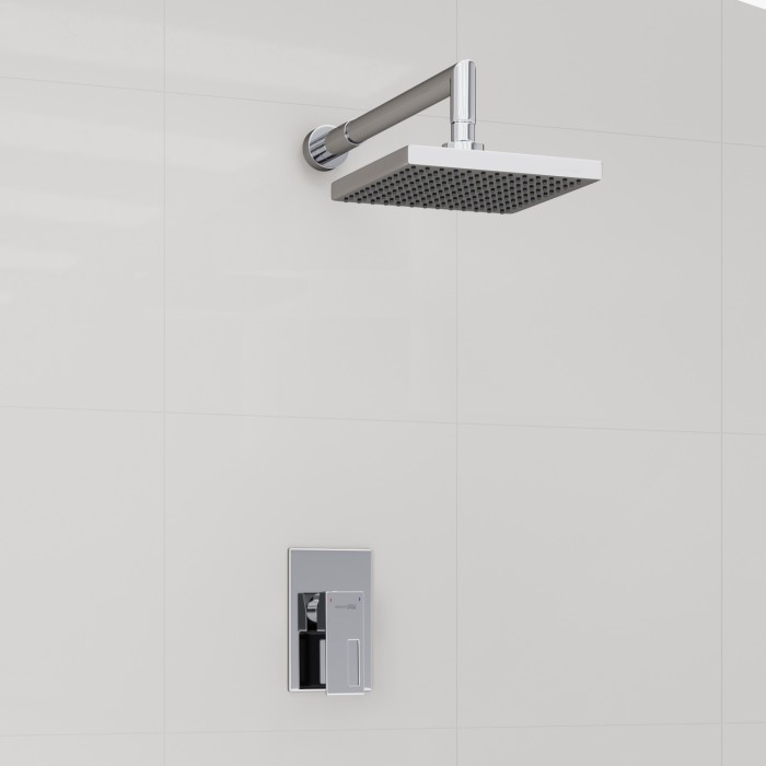 Встраиваемый комплект для душа с верхней душевой насадкой Alme 1500 WasserKRAFT арт. A12528