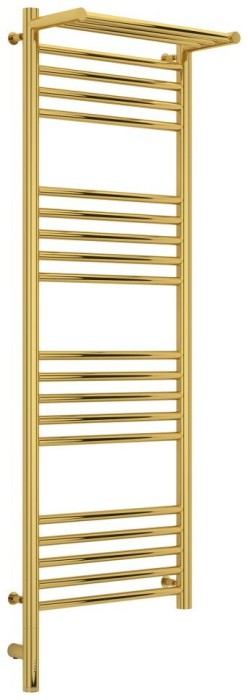Сунержа Электрический полотенцесушитель 1200x400, Богема 3.0 с 1 полкой, 03-5806-1240 цвет: золото