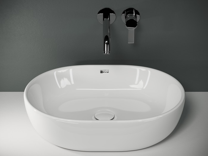 Накладная раковина Ceramicanova Element2, белый арт. CN1611