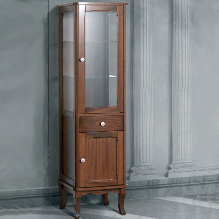 Колонна с 1 выдв.Ящ., 2расп.Дверки (право), 43x37*h168см, Sofia орех, Tiffany World - 4219 noce*3 DX