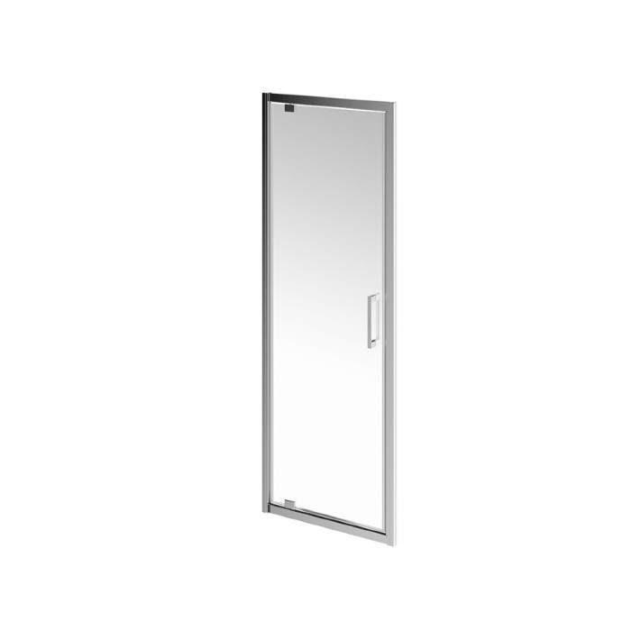 Душевая дверь распашная 70х195, Vetro Kerama Marazzi, хром - VE.70.PD.CR