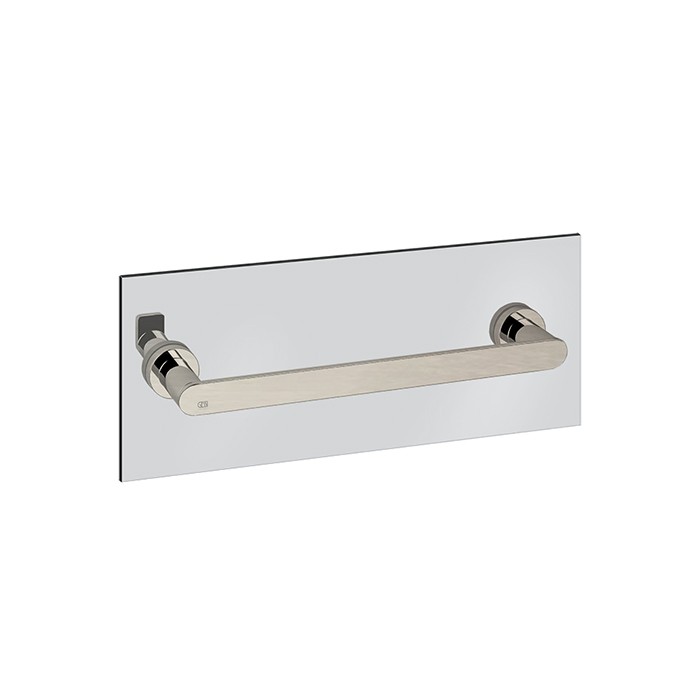 Полотенцедержатель для крепления на стекло, 30 см, Gessi Emporio accessories, finox brushed nickel арт. 38911#149