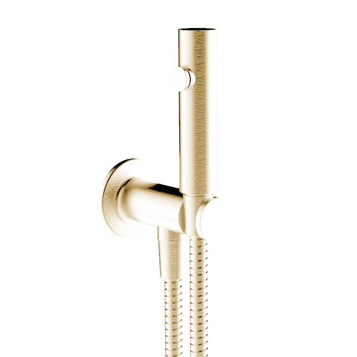 Гидроёршик, настенный, 1/2". цвет: золото, Gessi Inciso, золото арт. 58151#246