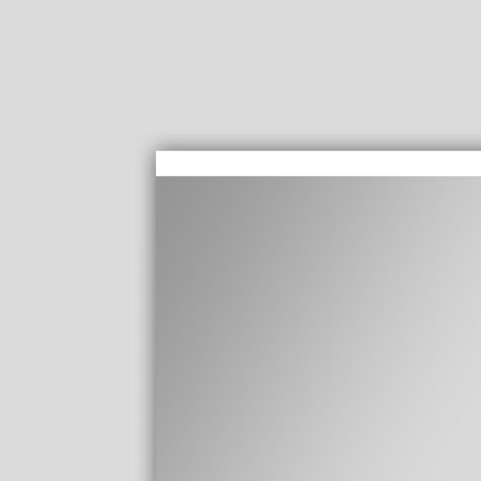 Зеркало 1000х700 сенсорный выключатель с функцией диммера, увеличительное зеркало, Azario Viva - AZ-Z-027CS