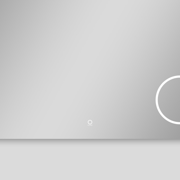 Зеркало 1000х700 сенсорный выключатель с функцией диммера, увеличительное зеркало, Azario Viva - AZ-Z-027CS