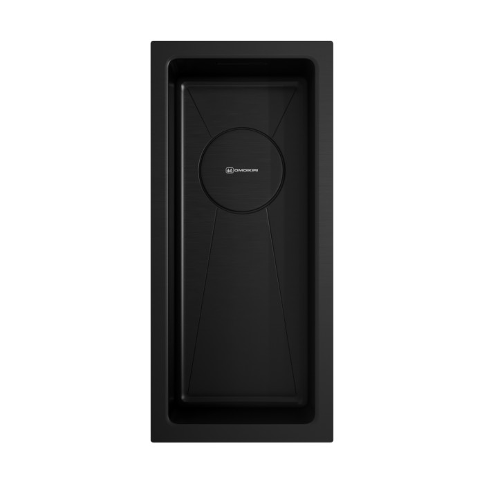 Кухонная мойка Omoikiri Taki 20-U, цвет IF-GB нерж. сталь, цвет графит арт. 4997015