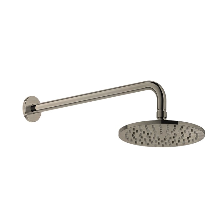 Верхний душ, подвесной, поворотная, с защитой от известкового налёта, Gessi Emporio shower, finox brushed nickel арт. 47382#149