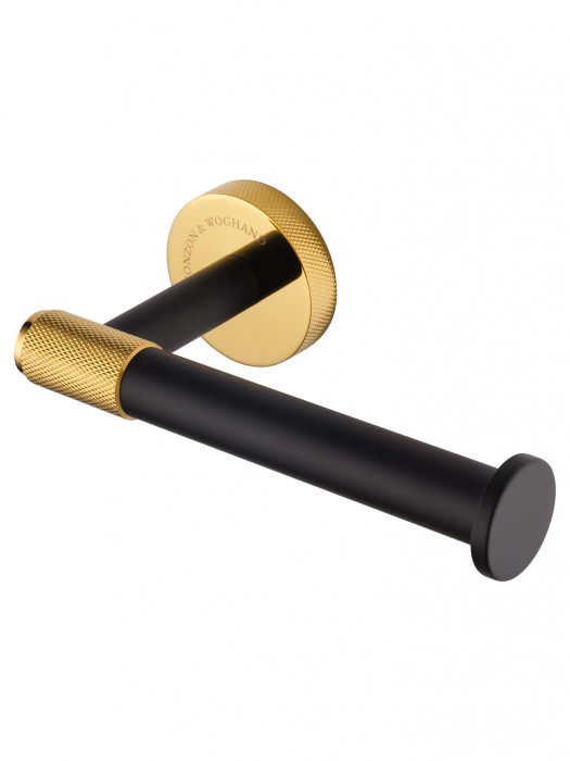 Держатель для туалетной бумаги без крышки, Wonzon &amp; Woghand Majestic, WW-9216 цвет: черный