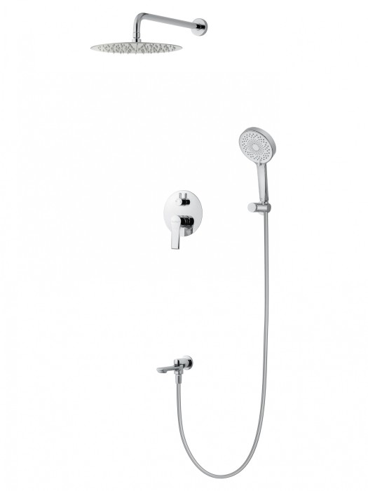 Душевая система встраиваемая, Wonzon &amp; Woghand Brilliant, WW-88939079-CR цвет: хром