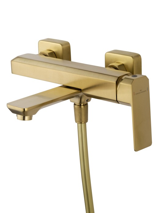 Смеситель для ванны с душем, Wonzon & Woghand Diamond, WW-88639011-BG цвет: золото