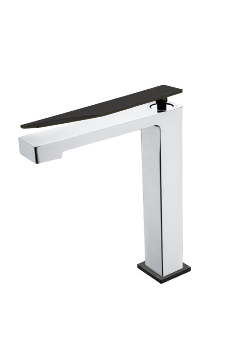 Смеситель для раковины chrome-black, Boheme Q - 142-CRB.2