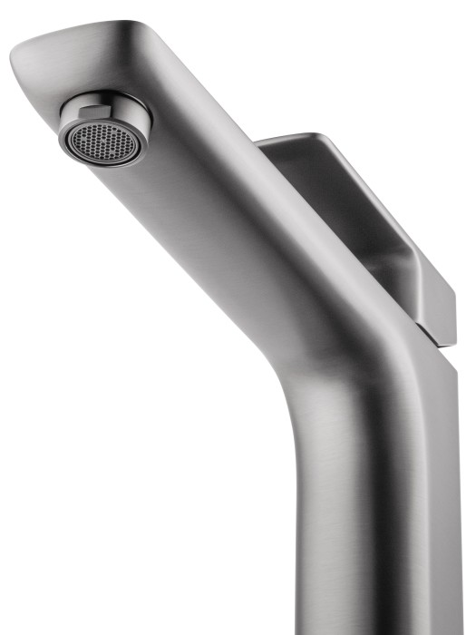 Смеситель для раковины высокий, Wonzon & Woghand Edge, WW-88239003-BGM цвет: графит