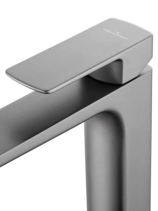 Смеситель для раковины высокий, Wonzon & Woghand Edge, WW-88239003-BGM цвет: графит