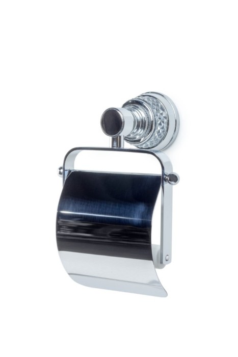 Держатель для туалетной бумаги с крышкой chrome, Boheme Aura_acc - 10241-CR