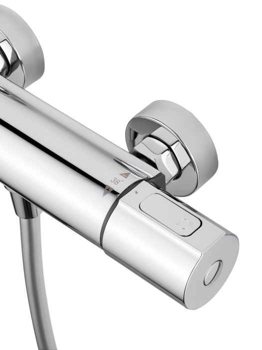 Смеситель для душа с термостатом, Wonzon & Woghand Inn, WW-A2006-A-CR цвет: хром