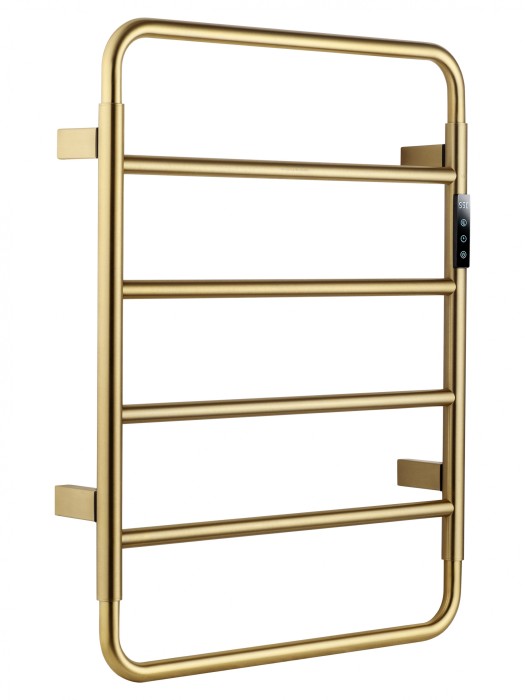 Полотенцесушитель электрический, Wonzon &amp; Woghand Wismar, WW-AL201-BG цвет: золото