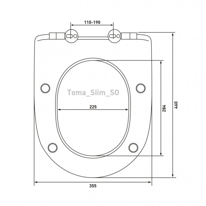 Комплект унитаза MASCON Rimless с инсталляцией NOVUM, кнопка D7, сиденье Toma Slim SO Berges арт. 043214