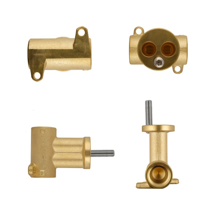 Смеситель с гигиеническим душем встраиваемый, Wonzon & Woghand Cube, WW-88829016-CR цвет: хром