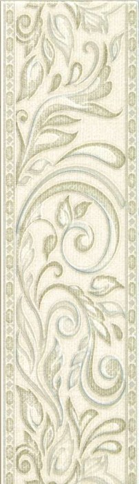 Бордюр беж версаль 7.7x27 GLOBAL TILE Adele арт. B24AW0701M