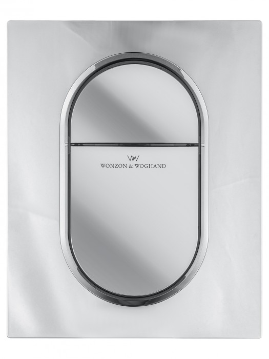 Кнопка смыва для инсталляции пневматическая, Wonzon &amp; Woghand, WW-IB257-CR цвет: хром