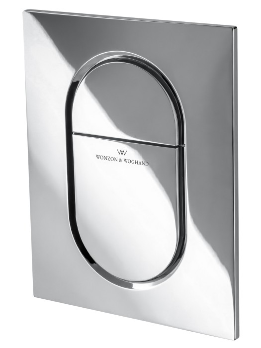 Кнопка смыва для инсталляции пневматическая, Wonzon & Woghand, WW-IB257-CR цвет: хром