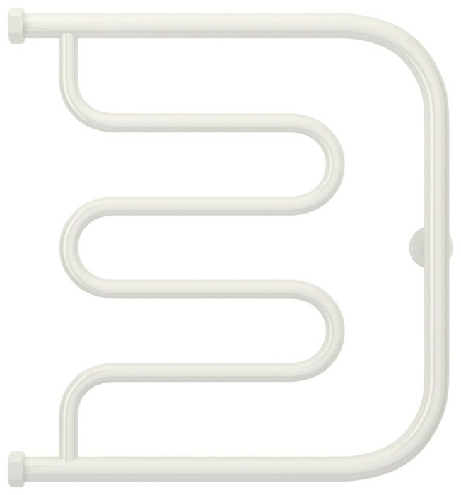 Сунержа Водяной полотенцесушитель 500x500, Лира, 12-0011-5050 цвет: белый