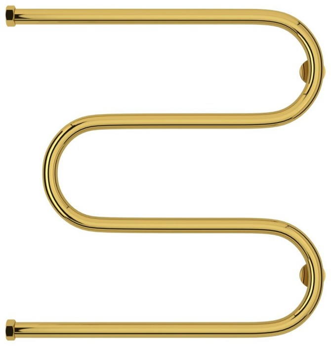 Сунержа Водяной полотенцесушитель 600x600, М-образный, 03-0007-6060 цвет: золото