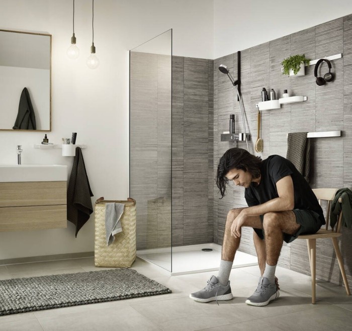 Ручной душ Activation Pulsify Select S Hansgrohe, хром арт. 24101000