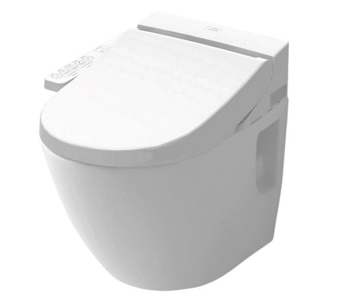 Подвесной унитаз, SERIES NC TOTO, CW762+TCF6632 цвет: белый