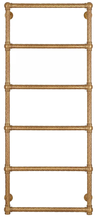 Полотенцесушитель электрический 60x120 Фалерони 1 Trenza латунь Secado арт. 4603777466428