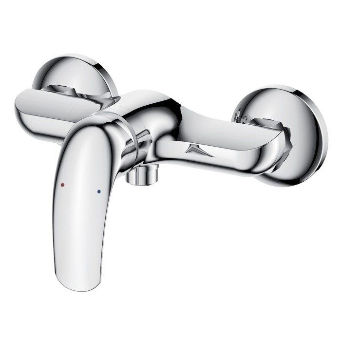 Смеситель для душа с ручным душем, керамический картридж, хром, Azario TAVIRA арт. AZ-WKE33361C
