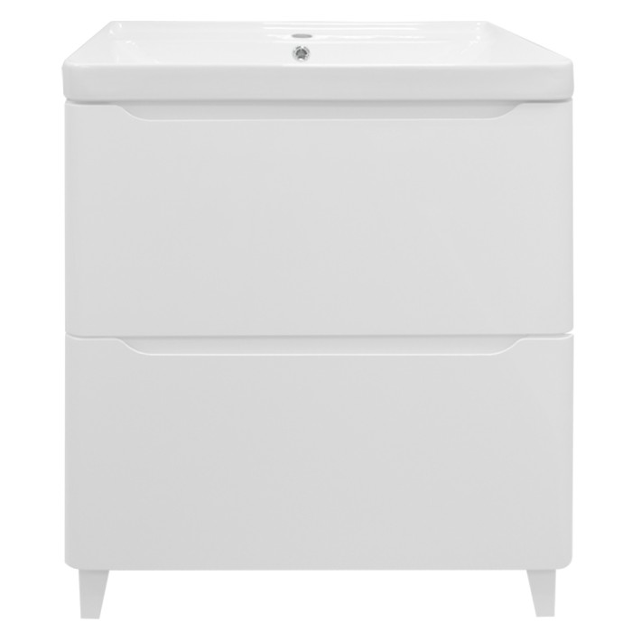Тумба 60/2 615х475х835 напольная с раковиной Monte 60, Azario Gris - CS00081983