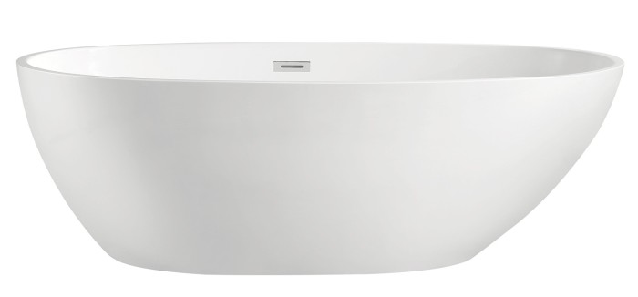 Акриловая ванна 1685х840х580, свободностоящая, Azario Leeds арт. LEE17085
