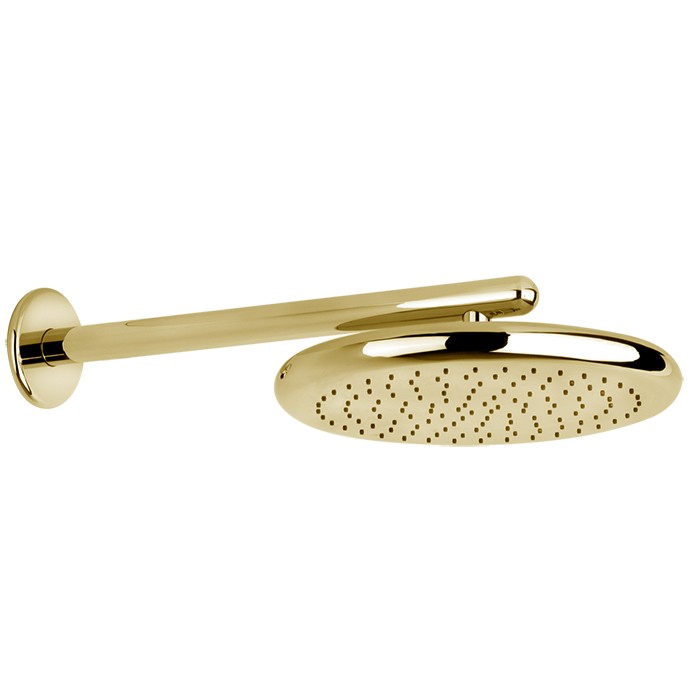 Верхний душ 30.6см., подвесной, Gessi Rettangolo, gold pvd арт. 33756#080