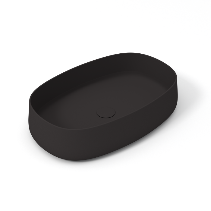 Накладная раковина 60x40x15 см, Olympia ceramica Wave, черный матовый арт. WAV42RE60023