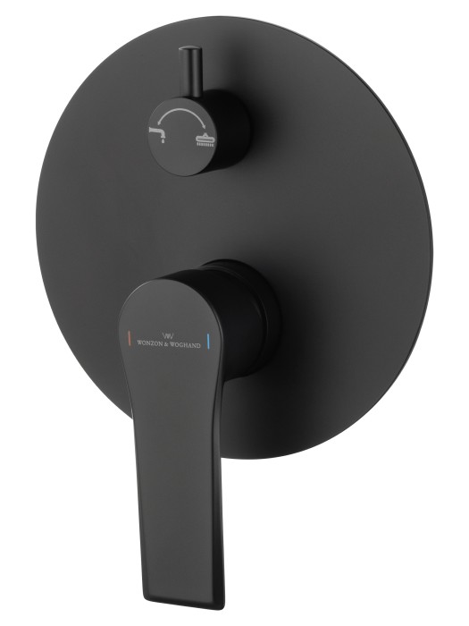 Душевая система встраиваемая, Wonzon & Woghand Brilliant, WW-88939079-MB цвет: черный