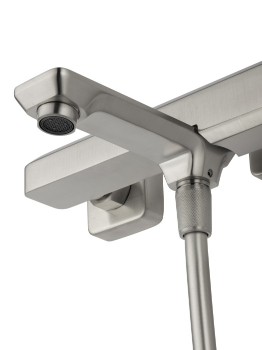 Смеситель для ванны с душем, Wonzon & Woghand Diamond, WW-88639011-BN цвет: никель